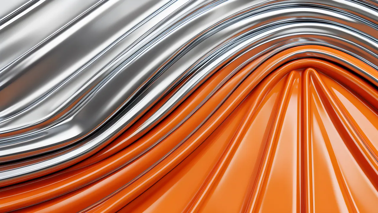 Chrome Ripple, Texture background