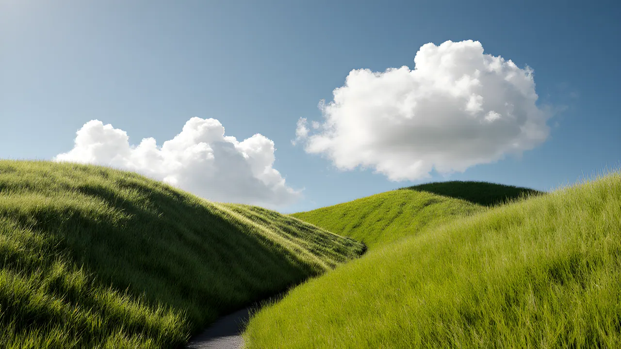 Cloud Hills, Nature background