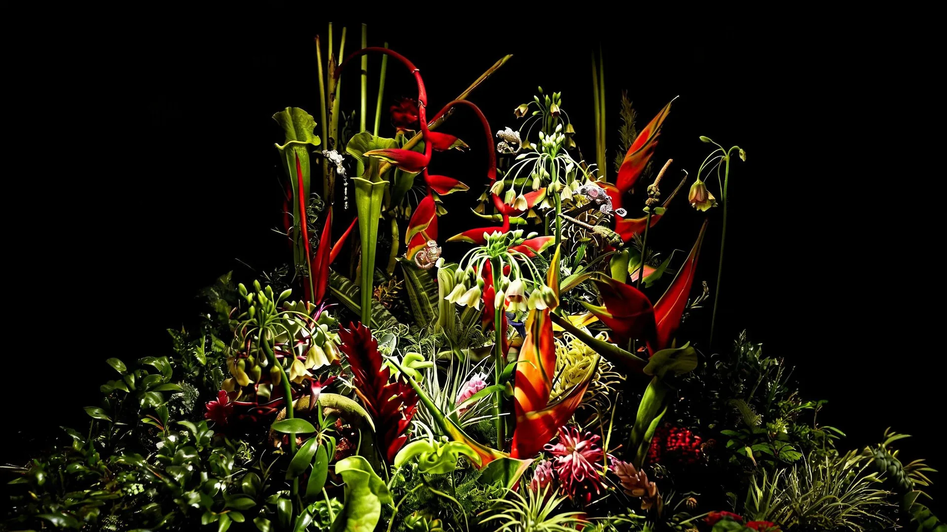 Dark Floral Arrangement set cover