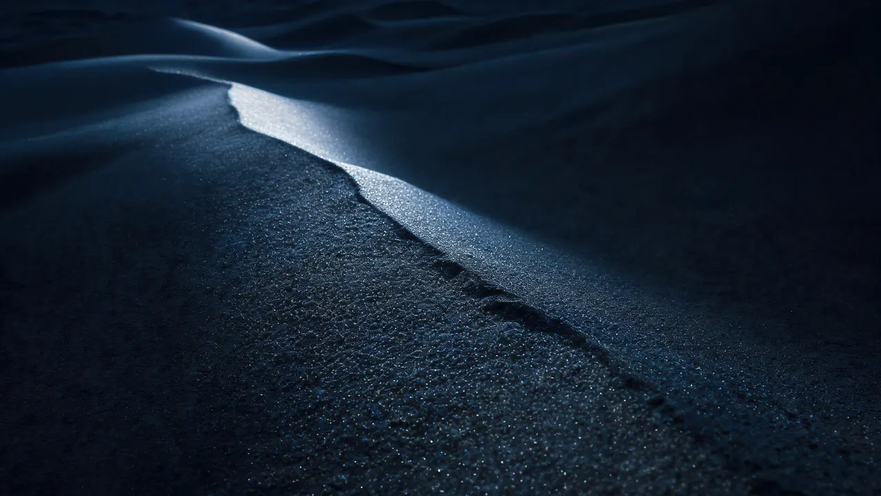 Dark Sand Ridges Azure, Texture background