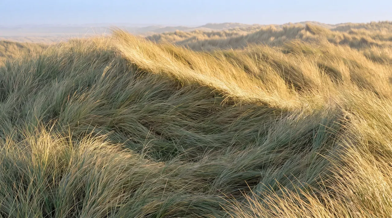 Wind Grass, Nature background