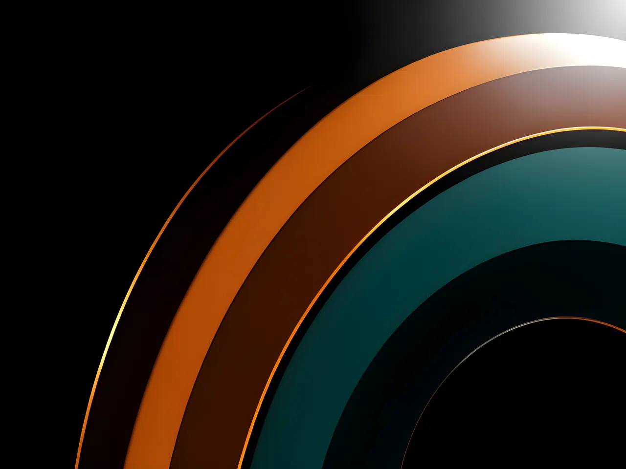 Nested Arcs, Abstract background