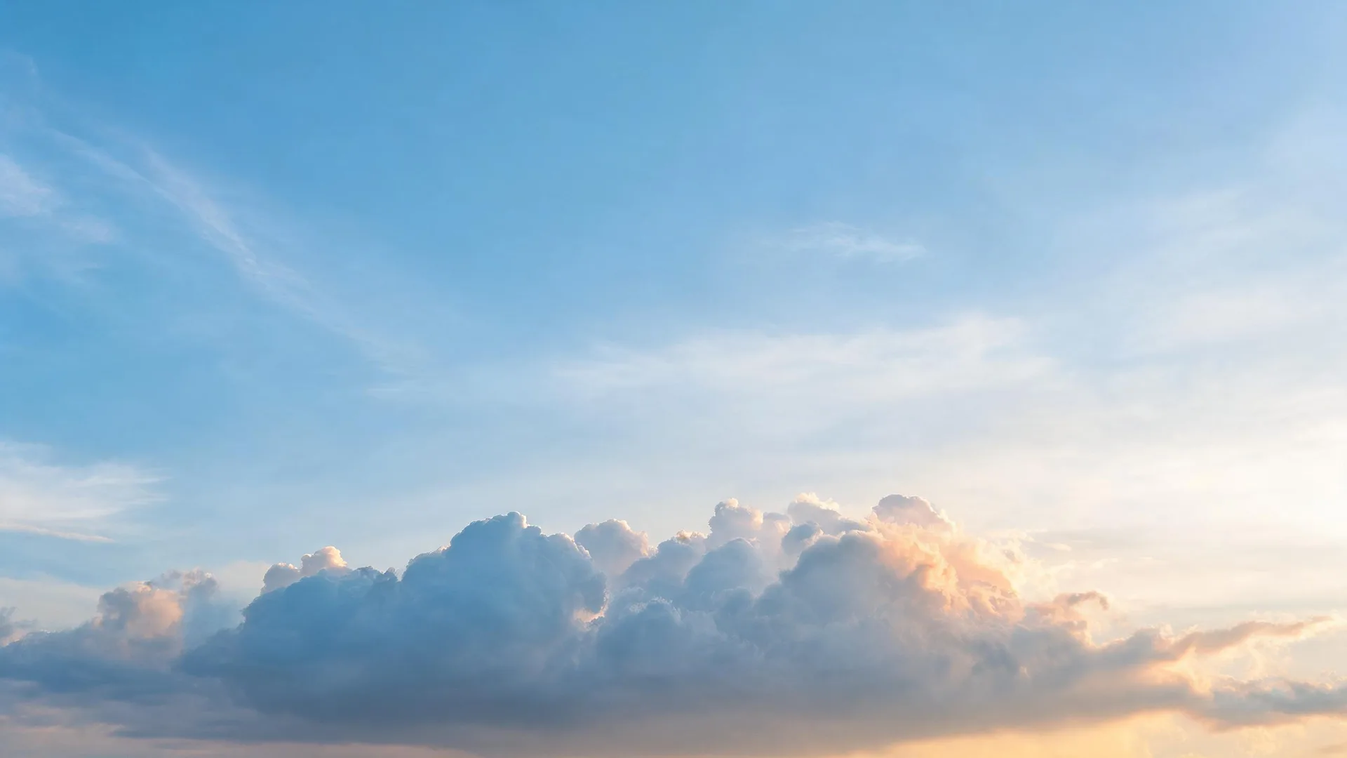 Pastel Cloud Sky Azure, Pastel background