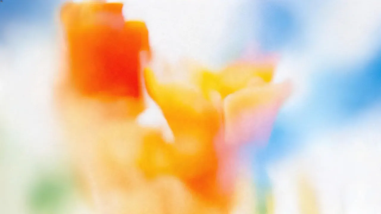 Soft Spring Flowers Ivory, Pastel background