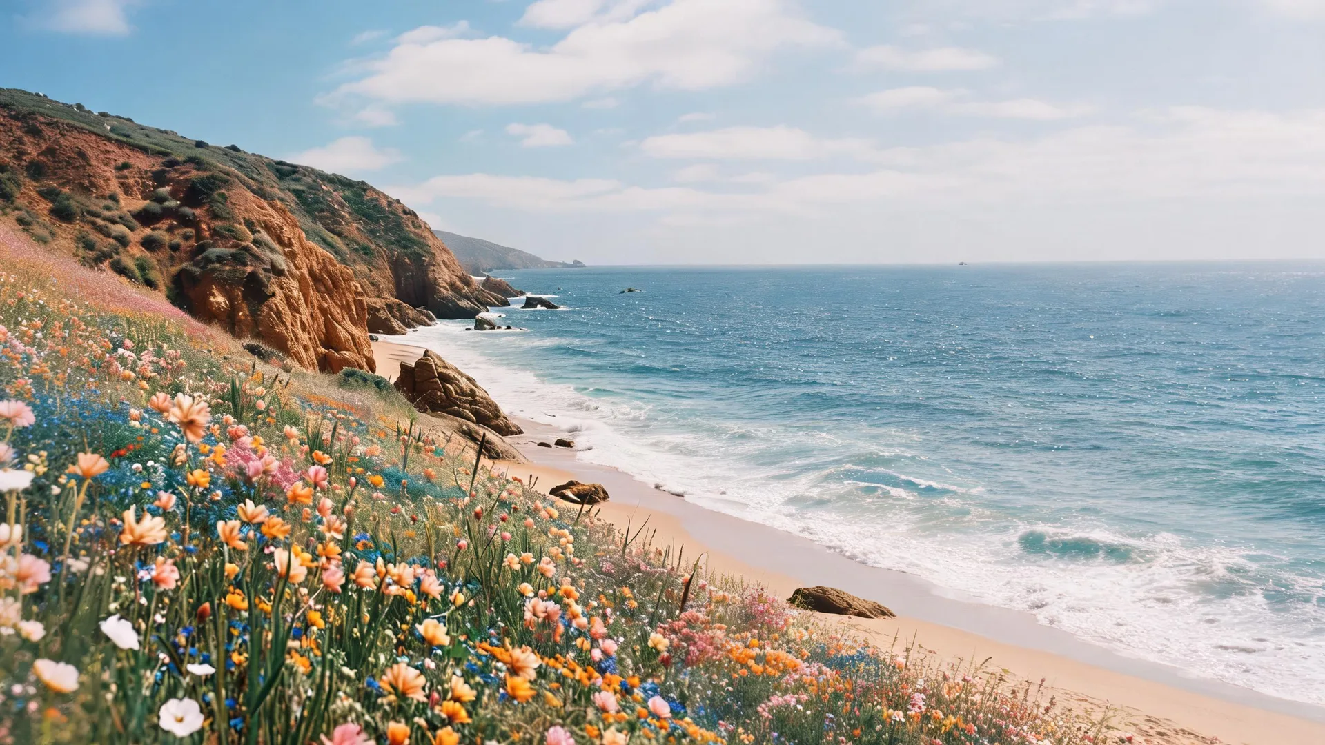 Wildflower Sea Cliffs set cover